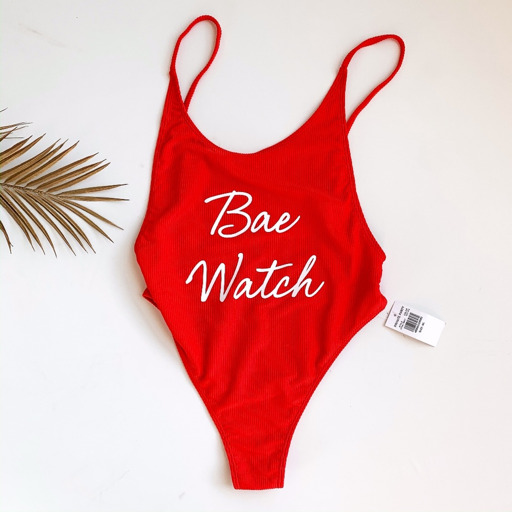 PRIVATE PARTY Bae Watch Swim suite